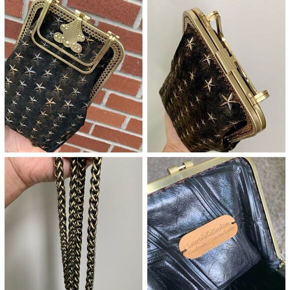 Handmade Genuine Frosted Cowhide Embossed 3D Star Phone Case/Pouch - Picture 15 of 16